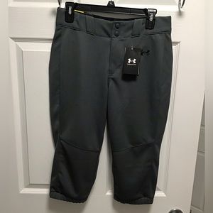 Under Armour Cropped Softball Pants Women’s Sz M